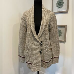 FarWest Cardigan with Toggle Buttons & Pockets NWT!